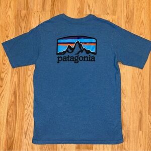 Patagonia Men's Small Fitz Roy Horizons Responsible Graphic T-Shirt